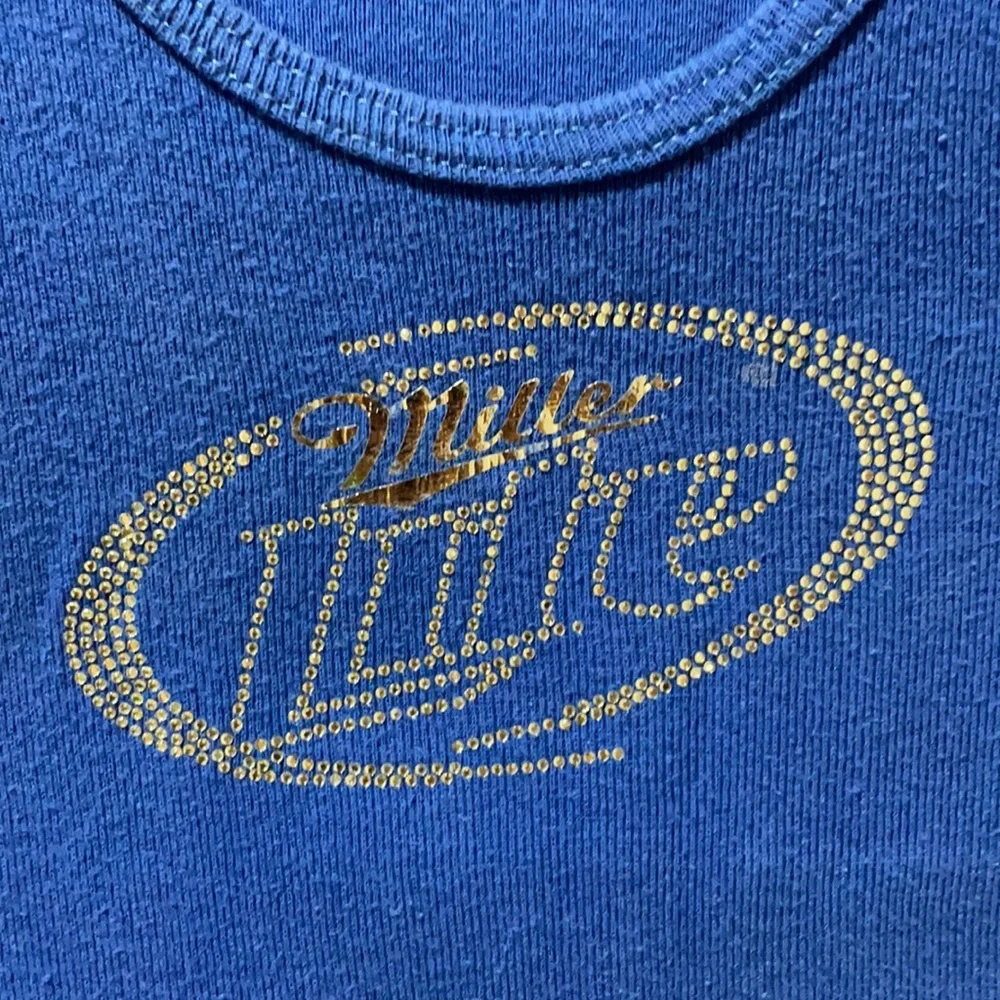 Miller Lite *BLING* racerback tank (L) - Picture 2 of 4